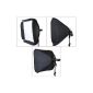 Neewer® Support Lighting mount with S-type for Speedlite Softbox 60x60cm + + Carrying Bag for Photography Portrait and Article (Electronics)