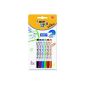 BIC KIDS Mini Whiteboardmarker VELLEDA, 1.2mm, 6 assorted colors, Blister of 6 pieces (Office supplies & stationery)