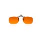 PRiSMA screen Clip-on - AMBER PRO - blue light protection for the eyes.  For PC and TV.  (Personal Care)