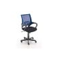 CLP office chair GENIUS, good quality at a reasonable price, select up to 8 upholstery colors blue