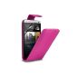 Leather case color pink for Vodafone Smart 4G (Electronics)