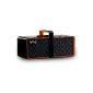 Hercules WAE BTP03 Mini - Portable Bluetooth Speaker ultra nomad (320g and 10 hours) - Black / Orange (Electronics)