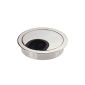 Cable outlet grommet stainless steel finish 60 80 Drill hole diameter: 60mm