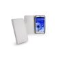 Yousave Accessories SA-EA01-Z765 Leather Case + Screen Protector for Samsung Galaxy S3 White (Accessory)