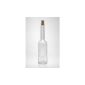 Opera glass bottle 100 ml for even filling, height 19.1 cm