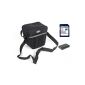 Sparset camera bag Bilora 285-90 Colt bag black + Battery EN-EL5 + 8GB SD card for Nikon Coolpix P500, P510, P520 (Electronics)