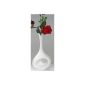 Refines Trendy Bottle Vase with 31cm hole Samunga-white ceramic glaze with Matt and glossy white lines