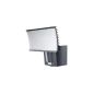 OSRAM LED Floodlight Noxlite sensor, 23 W, 3000 K, gray 4052899905603 (household goods)