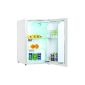 Klarstein 10003458 mini fridge / C / 227 kWh / year / 74 cm / 70 liter refrigerator / minibar / white (Misc.)