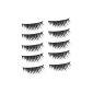 10 pairs long and black Eyelashes # 113 (Health and Beauty)