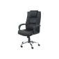easychair Warsaw XXL black executive chair (household goods)