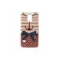 [A4E] Compatible with: Samsung Galaxy S5 Mini (G800) - Hard, Case, Cover, Cover - with maritime / naval pattern, sailor, ahoy, in blue / red / white (Electronics)