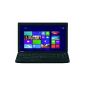 Toshiba Satellite C50-A-1HF 39.6 cm (15.6-inch) notebook (Intel Core i3-3110M, 2.4GHz, 6GB RAM, 750GB HDD, NVIDIA GT 740M, DVD, Win 8.1) Black (Personal Computers)