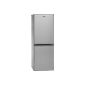 Bomann KG 309.1 silver fridge-freezer / A + / cooling: 113 L / freezing: 53 L / silver / 143.8 cm high (Misc.)