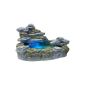 STILISTA® Mystic stone look Garden Fountains Model Olympus, ca. L100 x H60 x T80, incl. Pump, lighting red blue yellow green