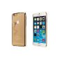 ECENCE Apple iPhone 5 5S protective hard shell cover case cover fairy gold 41010508 (Electronics)
