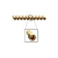 10x F-plug 7mm gold plated with rubber seal width nut for coaxial antenna cable satellite cable systems HB BK-digital (electronic)