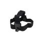 TARION® Strap / Tape / Belt / Harness fixing Vented Helmet adjustable elastic head with non-slip glue wave form for GoPro HD Hero camera 1/2/3 (Electronics)