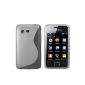 mumbi S TPU Cases Samsung Star 3 Case transparent white (accessory)