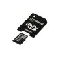 Transcend 8GB microSDHC Class 6 Memory Card TS8GUSDHC6E [Packaging 