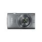 Canon IXUS 160 digital camera (20 megapixel, 8x optical, zoom, 16x Zoom Plus, 6.8 cm (2.7 inch) LCD display, HD Movie 720p) Silver (Electronics)
