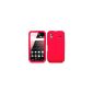 Master Accessory Silicone Case for Samsung Galaxy ACE Red (Accessory)