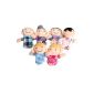 VKTECH® Set of 6 puppets fingers grandfather, grandmother, Father, Mother, Sister, Brother (Toy)