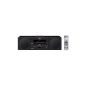 Yamaha MCRB142BL Stereo Bluetooth with FM Tuner / CD / iPod docking station and iPhone Black (Electronics)
