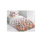 Sun Tan 633453 Duvet Cover 1 + Pillowcase Polyester Orange 140 x 200 cm (Housewares)