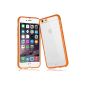Bingsale Shock Absorbing Bumpers Prime Hybrid Hard Case Cover Protective Cover for iPhone 6 (iPhone 6, orange)