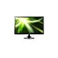 Samsung T27A550 68.8 cm (27-inch) wide-screen LED monitor, energy class B (HDTV tuner, HDMI, Scart, VGA, S-Video, 5ms response time) rose black (Accessories)