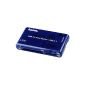 Hama Premium card reader 1000 1 (including micro SD / SDHC, SD / SDHC, CF Type I / II, MMC, USB 2.0, with firmware update function) blue (accessory)