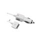 mumbi car charger for Apple iPhone / iPod (12V / 24V) (optional)