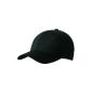 High Performance Flexfit Cap (CoolDry black / SM) (Sports Apparel)