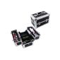 Songmics® New Aluminum Beauty Case Cosmetic Case Schminkkoffer Black 36.5 x 22 x 25 cm JBC228 (household goods)