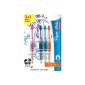Reynolds Papermate pen feather Assorted colors Set of 4 (Office Supplies)