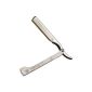 Dovo Silver Shavette Satinfinish Straight Razor with Holder Red (Personal Care)