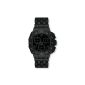 Swatch Men's Wrist Watch Black Dunes Grey SUIB413 (clock)