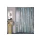 When curtain curtain Dimensions: 180x200 cm + including 12 shower curtain rings.