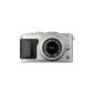 Olympus PEN E-PL5 system camera (16 megapixels, 7.6 cm (3 inches) touch screen, image stabilized) Kit incl. 14-42mm Objekitv Silver (Electronics)