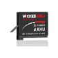Wicked Chili Battery for GoPro Hero 4 Black / Silver Edition [replaced AHDBT-401] Li-ion 1160mA, 3.8V, 4,4Wh, ProSeries (Accessories)