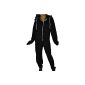 Miss 21 10 MODELS CHICK REBELLE Malaika SEXY coveralls one piece jumpsuit sports suit leisure suit hoodie Norwegians swimsuit Malaika USA Style Hooded SML XL (M, Black Uni) (Textiles)
