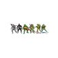NuoYa005 Set of 6 TMNT Teenage Mutant Ninja Turtles Action Figures Toy Collection Classic loose (Toy)
