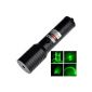 iFoxtEK® Laser Pointer Laser Pointer Pointer Pen High Power Green Green Top Powerful Laser Big head high heat dissipation high power ultra bright green laser pointer laser flashlight (batteries not included)
