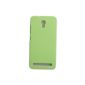Voguecase® Hybrid Case Hard Case Cover for Alcatel OneTouch Idol 2 mini S 6036Y (Hard Back) (Green) + Free Universal stylus (Wireless Phone Accessory)