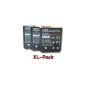 vhbw 3x Li-Ion battery Set 750mAh (3.6V) for camera replaces Samsung IA-BH125C, Pentax D-LI106, Sigma BP-41.  (Electronics)