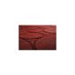 Spirit modern lounge Circle Pad Cheap Red 200x200 cm / Quality: pollution-free / accurate Composition: 100% Acrylic / Height: from 6 to 10 mm / Reasons: Abstract / Manufacturing: Hand tufted / rooms: Lounge