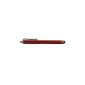 Capacitive Universal Stylus Pen for Apple iPad iPad 2 iPad 3 Samsung P1000 Galaxy Tab P6200 Galaxy Tab 7.0 Plus P6800 Galaxy Tab 7.7 Galaxy Tab 2 7.0 P3110 Galaxy Tab 8.9 P7300 P1010 Galaxy MicroMax: Funbook P300 BlackBerry PlayBook PlayBook 2012 Sony: Tablet S HTC Flyer Huawei MediaPad MediaPad 10 FHD Dell Streak 7 Acer Iconia Tab A100 Motorola Lenovo IdeaPad A1 Motorola XOOM 2 Media Edition 3G Amazon Kindle Fire Asus Memo Pad Transformer Prime 300 / Red (Electronics)
