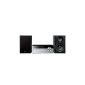 Sony CMT-SBT100 Micro HiFi systems (50 Watt, CD / CD-RW player, FM / AM, Bluetooth, NFC, USB), silver / black (Electronics)
