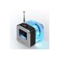 Andoer Mini Digital Portable Music MP3 / 4 Player Music Player Micro SD / TF USB Disk Speaker FM Radio (Black)